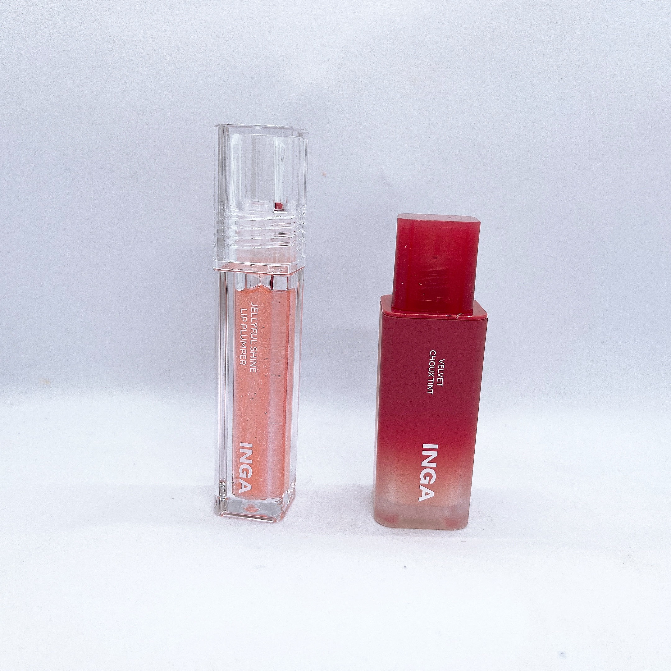 ジェリーシャインリッププランパー ピーチフルーツ/INGA/リッププランパーを使ったクチコミ（1枚目）