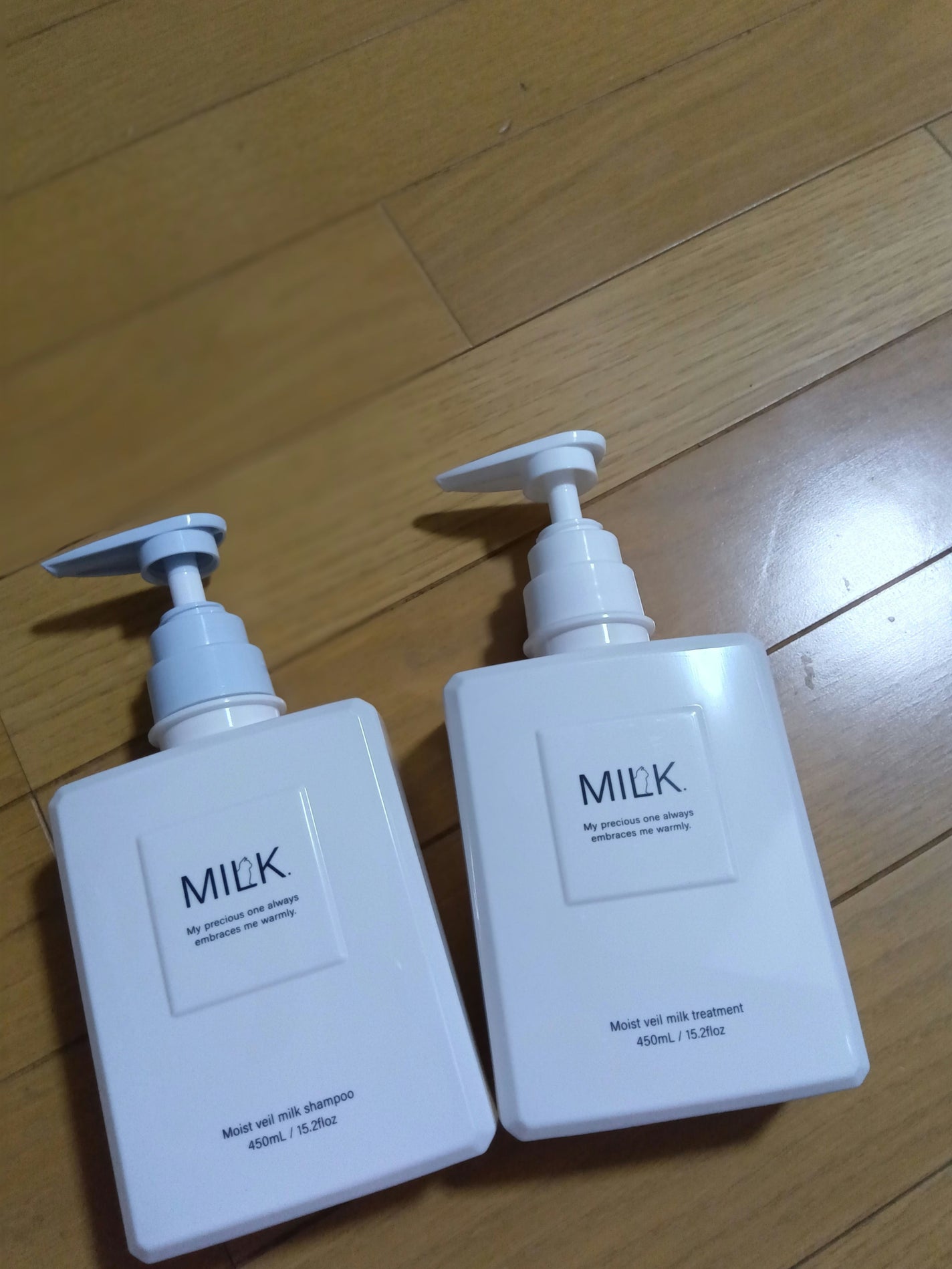 モイストヴェール シャンプー/トリートメント<無香料>/MILK./市販シャンプーを使ったクチコミ(1枚目)