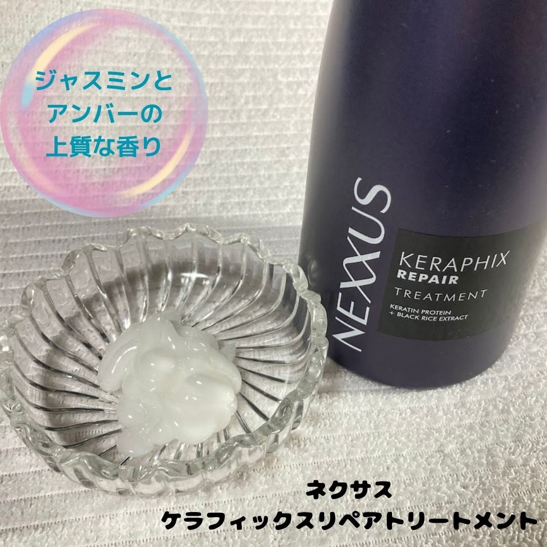 ケラフィックスリペア シャンプー・トリートメント/NEXXUS(ネクサス)/市販シャンプーを使ったクチコミ(4枚目)
