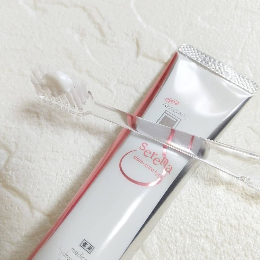 アパガードクリスタル歯ブラシ/アパガード/歯ブラシを使ったクチコミ（3枚目）