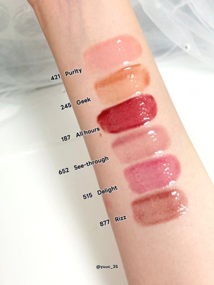 アンシーン バルーンティント/Oddtype/リップティントを使ったクチコミ(5枚目)