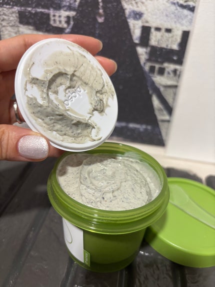 緑豆毛穴クレイパック/beplain/洗い流すパック・マスクを使ったクチコミ(4枚目)