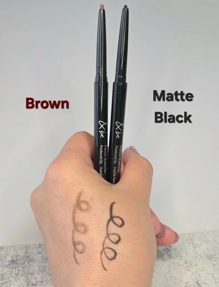 &be ペンシルアイライナーのクチコミ「∕迷わず、両タイプ(*^^*)∕
&beのは、初めて使用です🔰
目のキワキワは、
マットな.....」(2枚目)