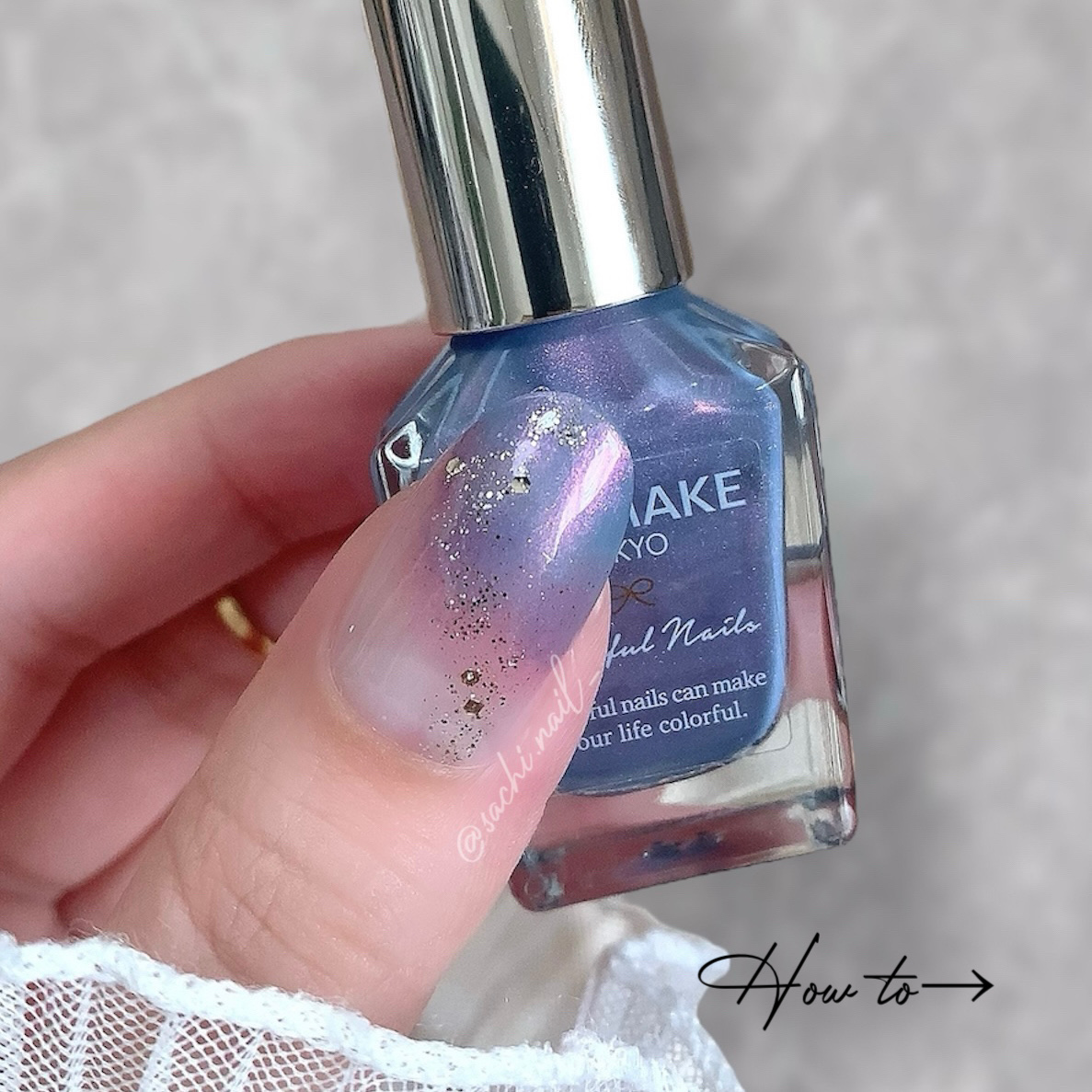 カラフルネイルズ/キャンメイク/マニキュアを使ったクチコミ（2枚目）