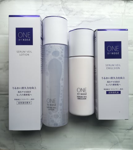 セラムヴェール ローション/ONE BY KOSE/化粧水を使ったクチコミ(1枚目)
