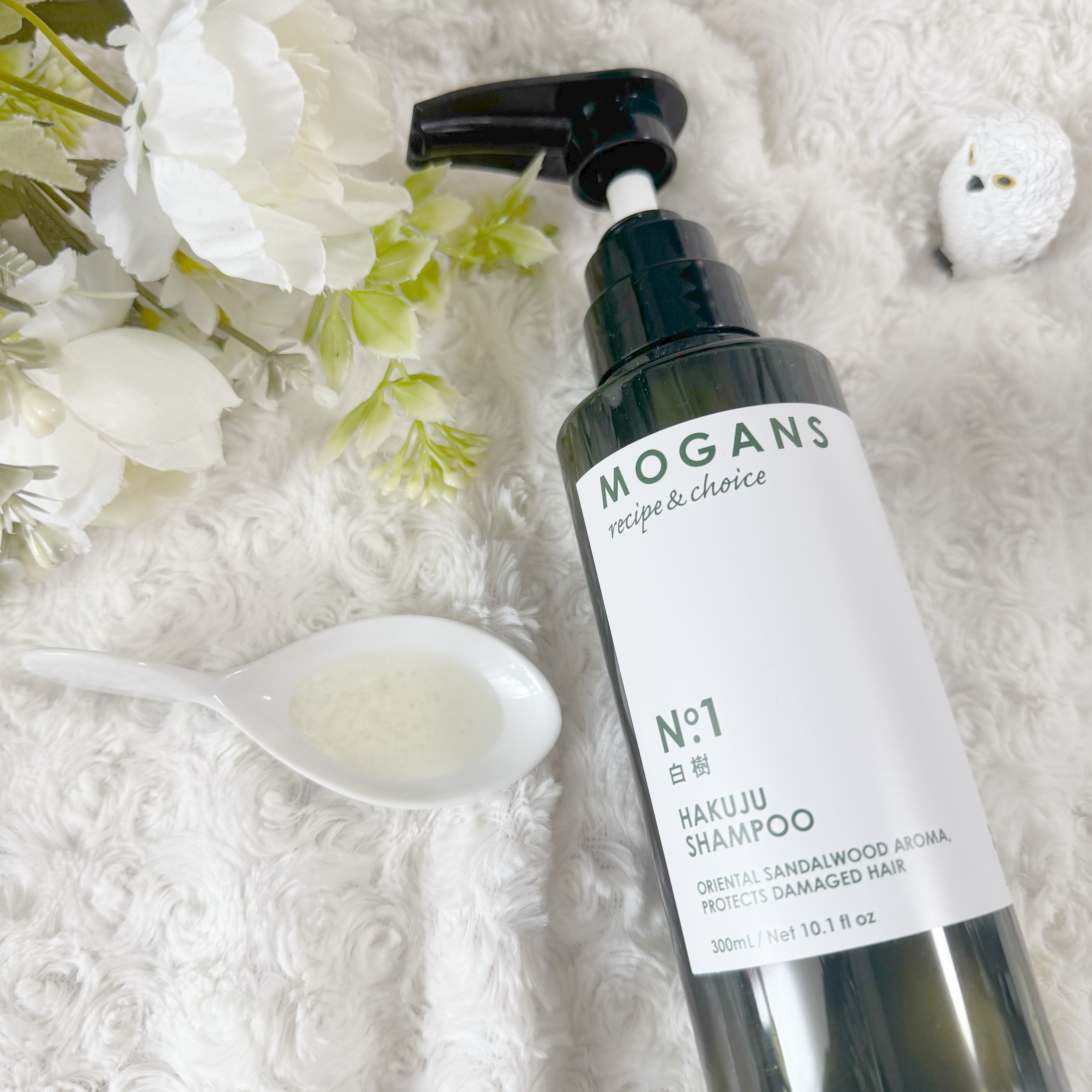 ノンシリコン アミノ酸 シャンプー/コンディショナー白樹（はくじゅ）/MOGANS/市販シャンプーを使ったクチコミ（3枚目）