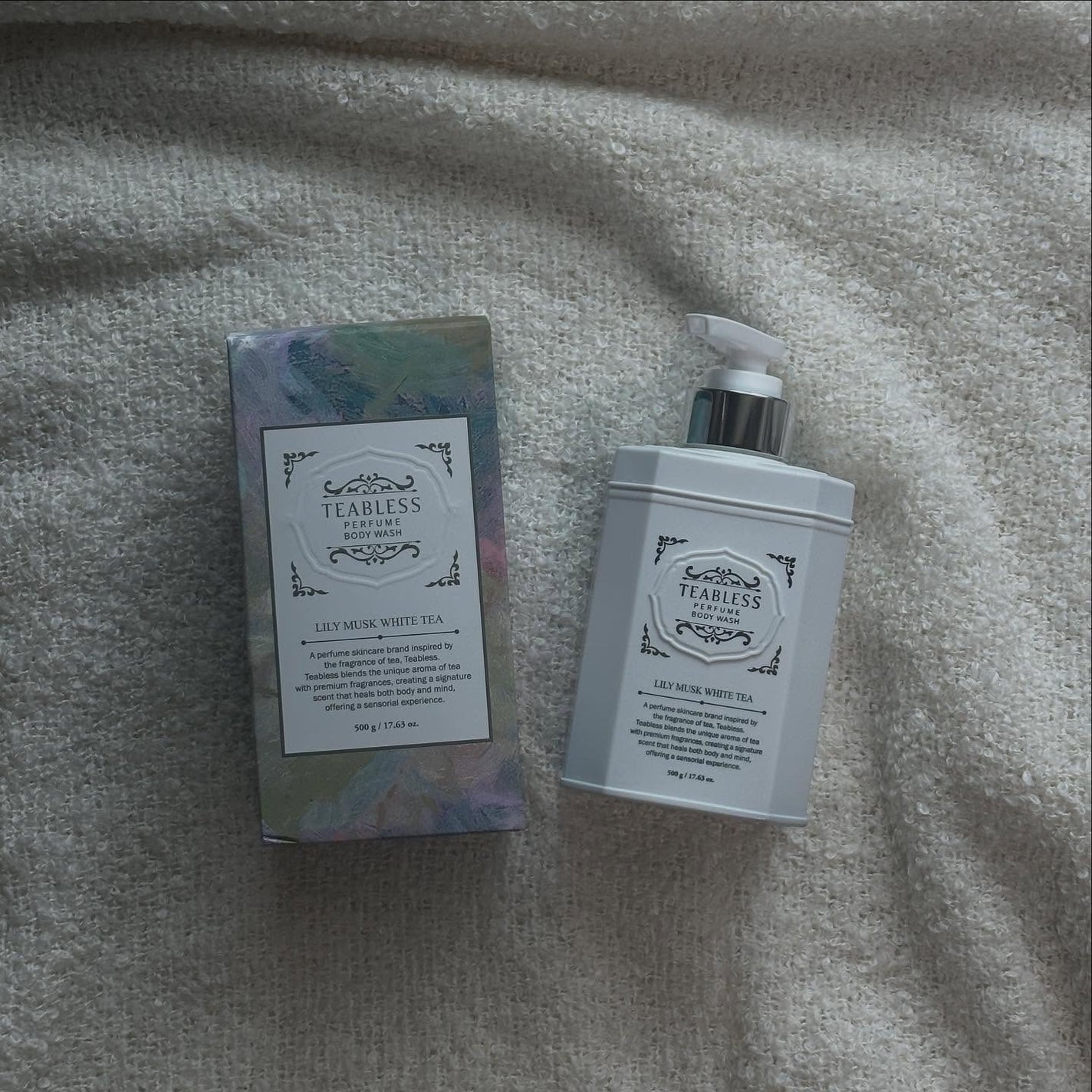パフュームボディローション リリィムスクホワイトティー/TEABLESS/ボディローションを使ったクチコミ(1枚目)
