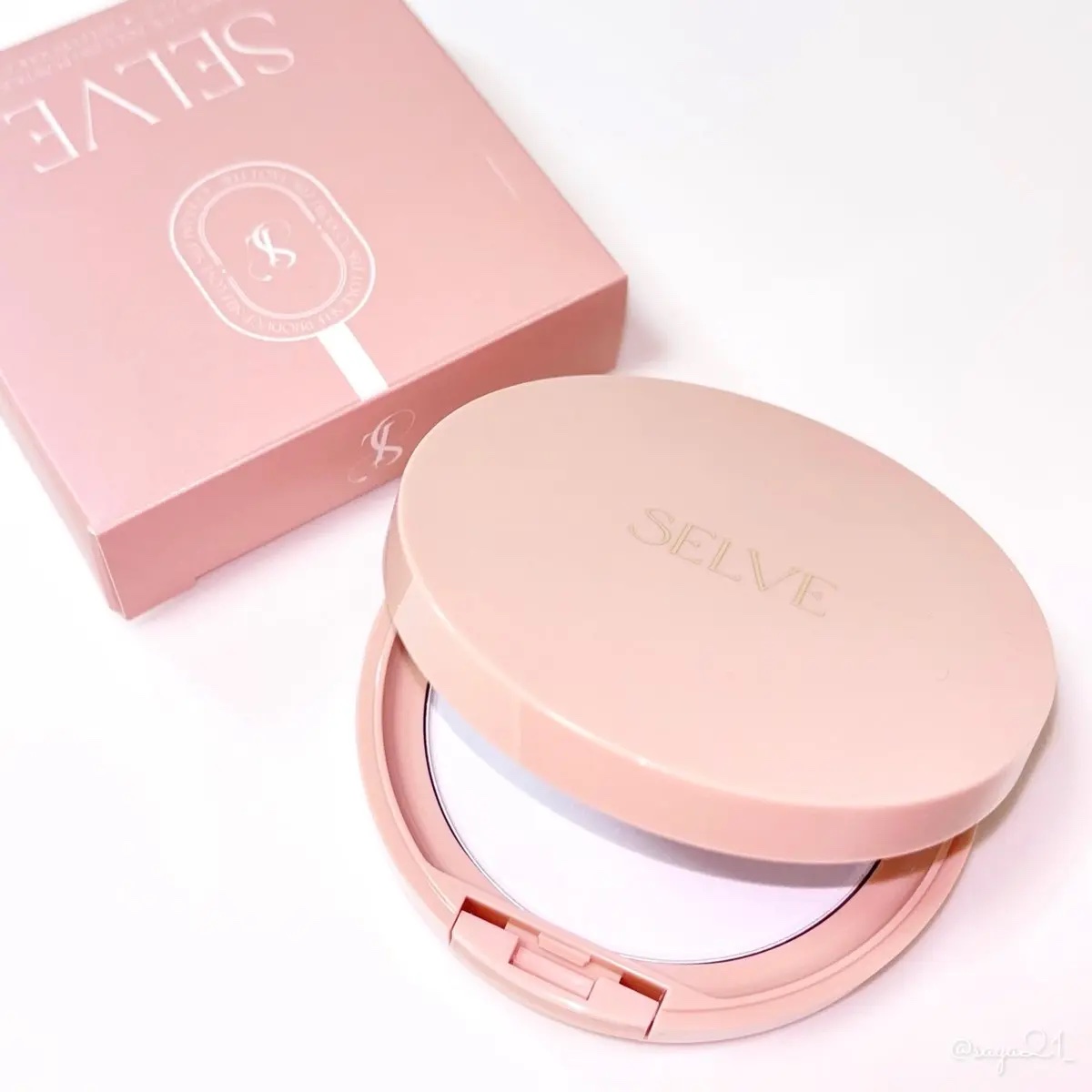 フォギーヴェールセッティングパウダー/SELVE/プレストパウダーを使ったクチコミ（1枚目）