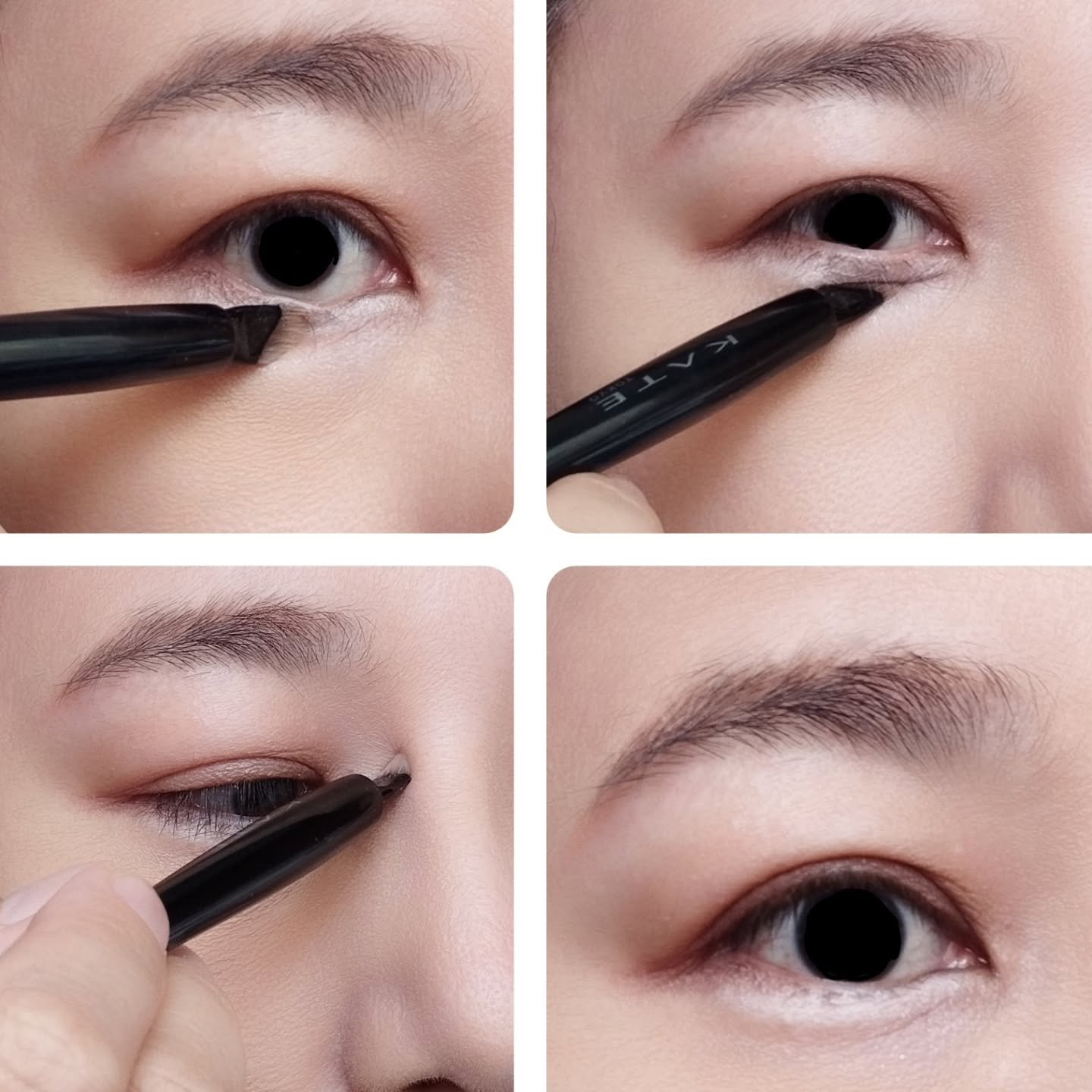 マルチアイライナーブラシ/KATE/メイクブラシを使ったクチコミ（3枚目）