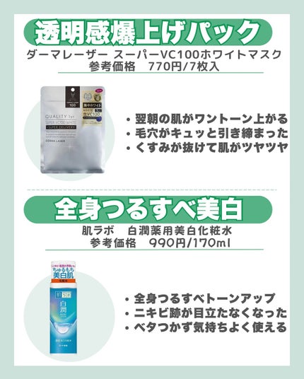 はく|韓流美容男子🧴フォロバ100 on LIPS 「\全部ドラッグストアで買える/正直これ、プチプラなのに優秀すぎ..」(9枚目)