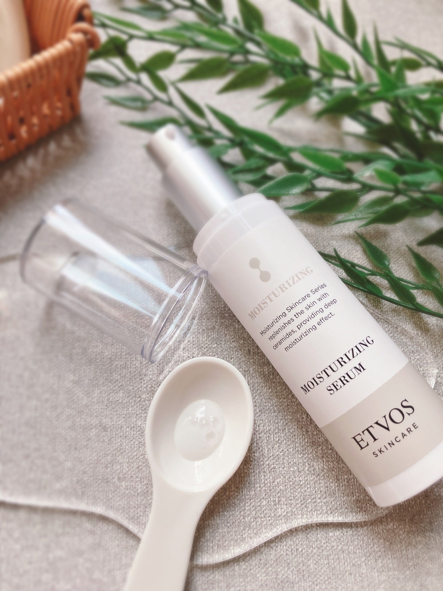 モイスチャライジングセラム/エトヴォス/美容液を使ったクチコミ（2枚目）