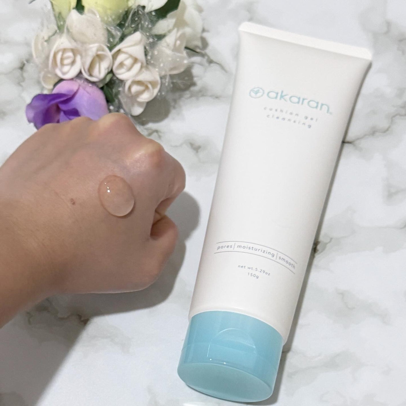 クッションジェルクレンジング R/アカラン/クレンジングジェルを使ったクチコミ(2枚目)