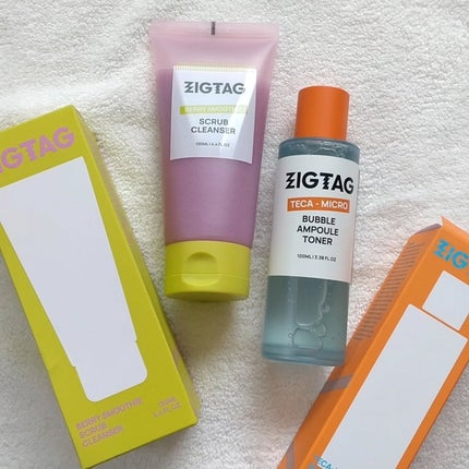 テカマイクロバブルアンプルトナー/ZIGTAG/化粧水を使ったクチコミ(1枚目)