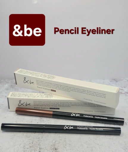 &be ペンシルアイライナーのクチコミ「∕迷わず、両タイプ(*^^*)∕
&beのは、初めて使用です🔰
目のキワキワは、
マットな.....」(1枚目)