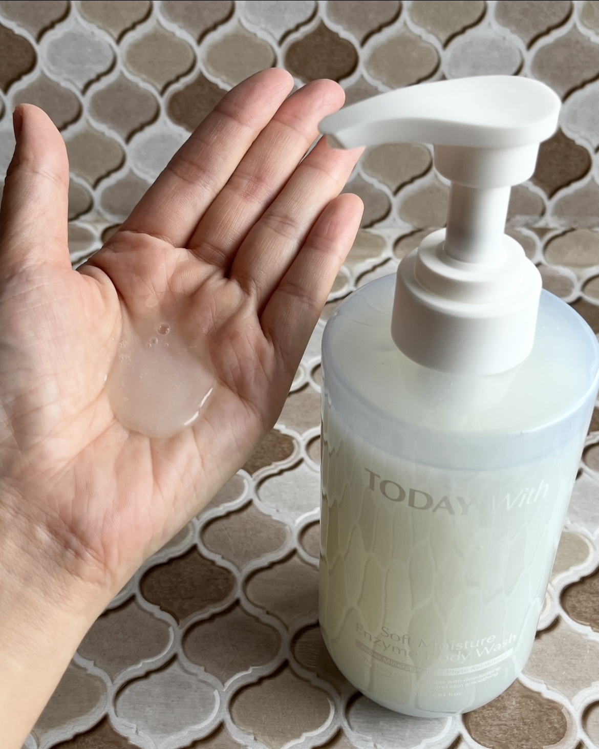 ソフトモイスチャー酵素ボディウォッシュ/TODAY With/ボディソープを使ったクチコミ（2枚目）