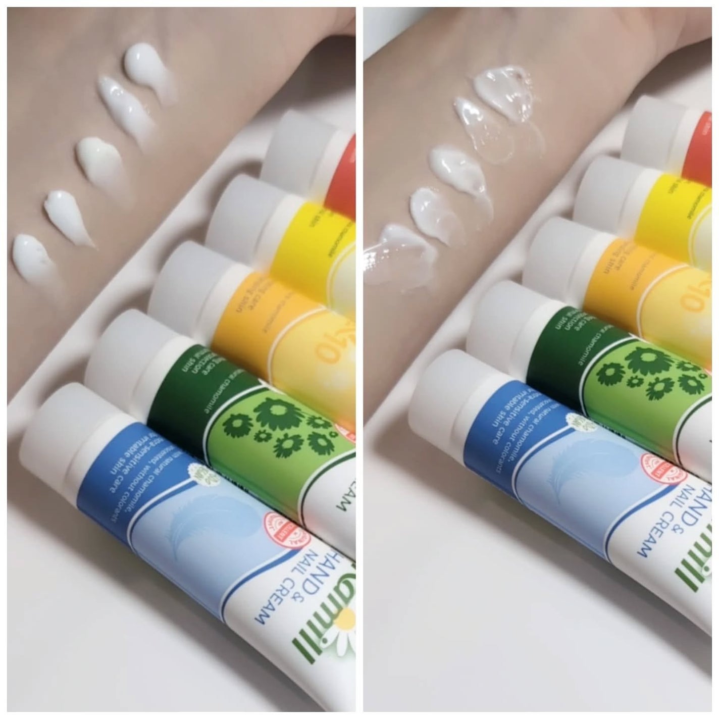 ハンド&ネイルクリームミニ 企画セット30ml*5/カミール/その他キットセットを使ったクチコミ(4枚目)