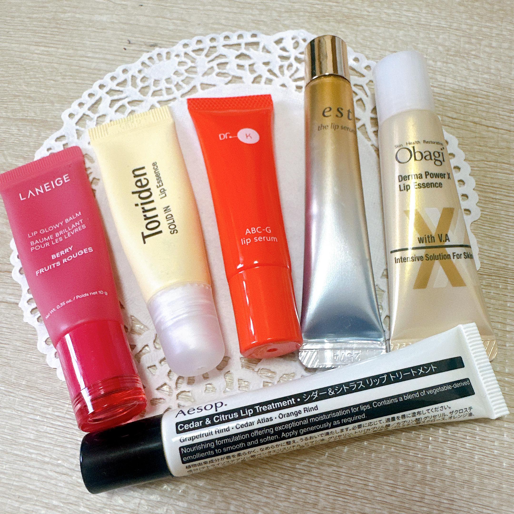 Cedar & Citrus Lip Treatment/Aesop/リップ美容液を使ったクチコミ（2枚目）