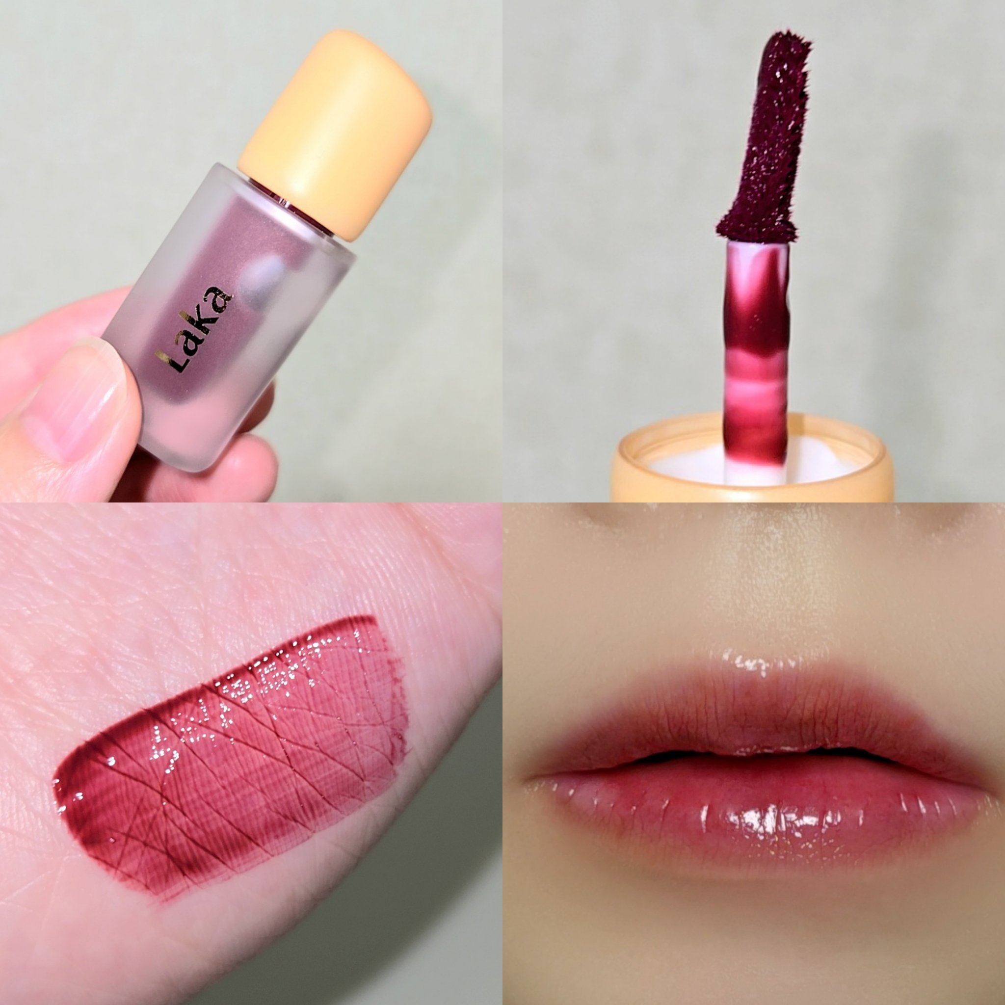 フルーティーグラムティント/Laka/リップティントを使ったクチコミ（3枚目）