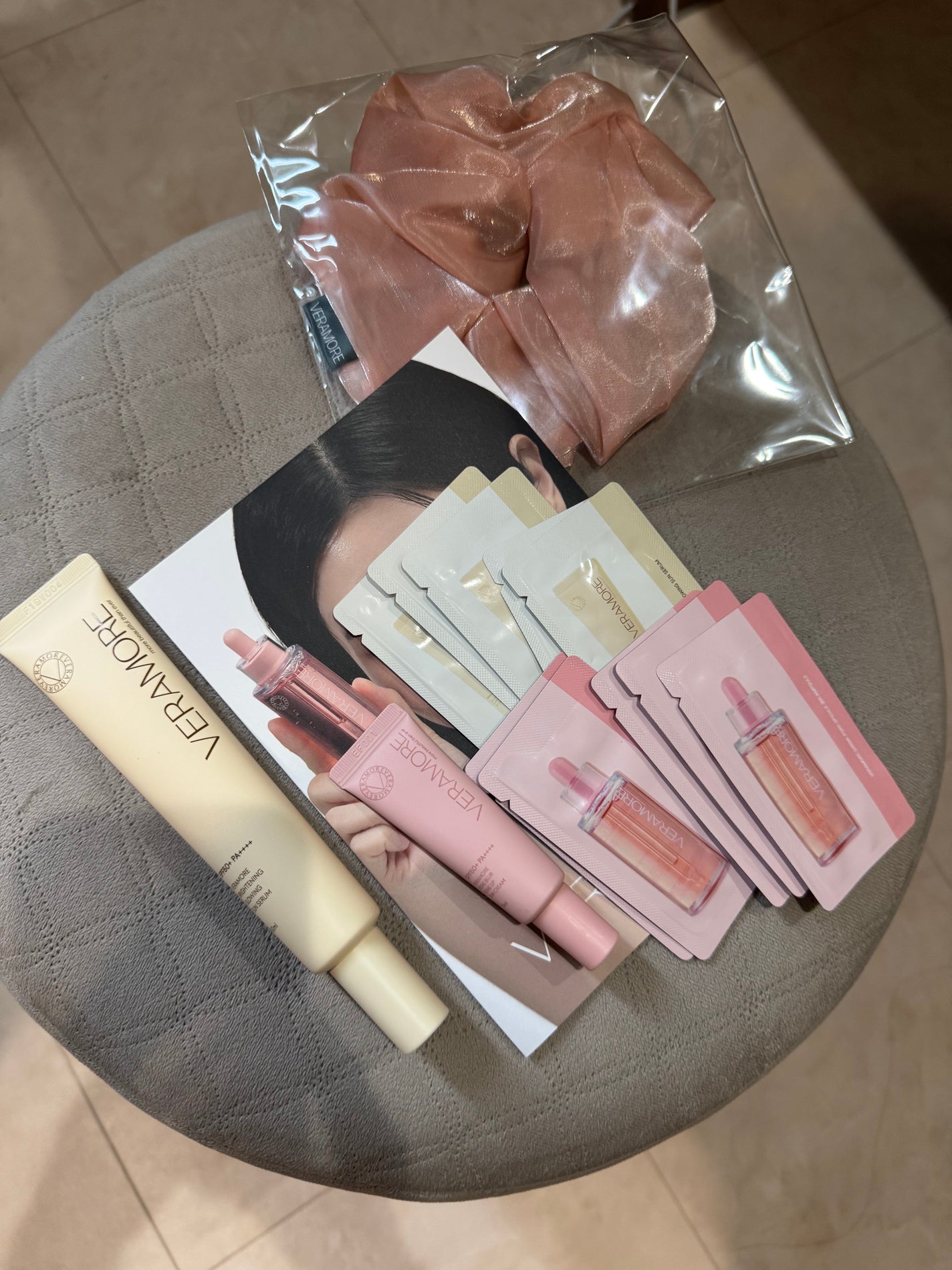 VERAMORE BRIGHTENING GLOWING SUN SERUM/VERAMORE/日焼け止めローションを使ったクチコミ(2枚目)