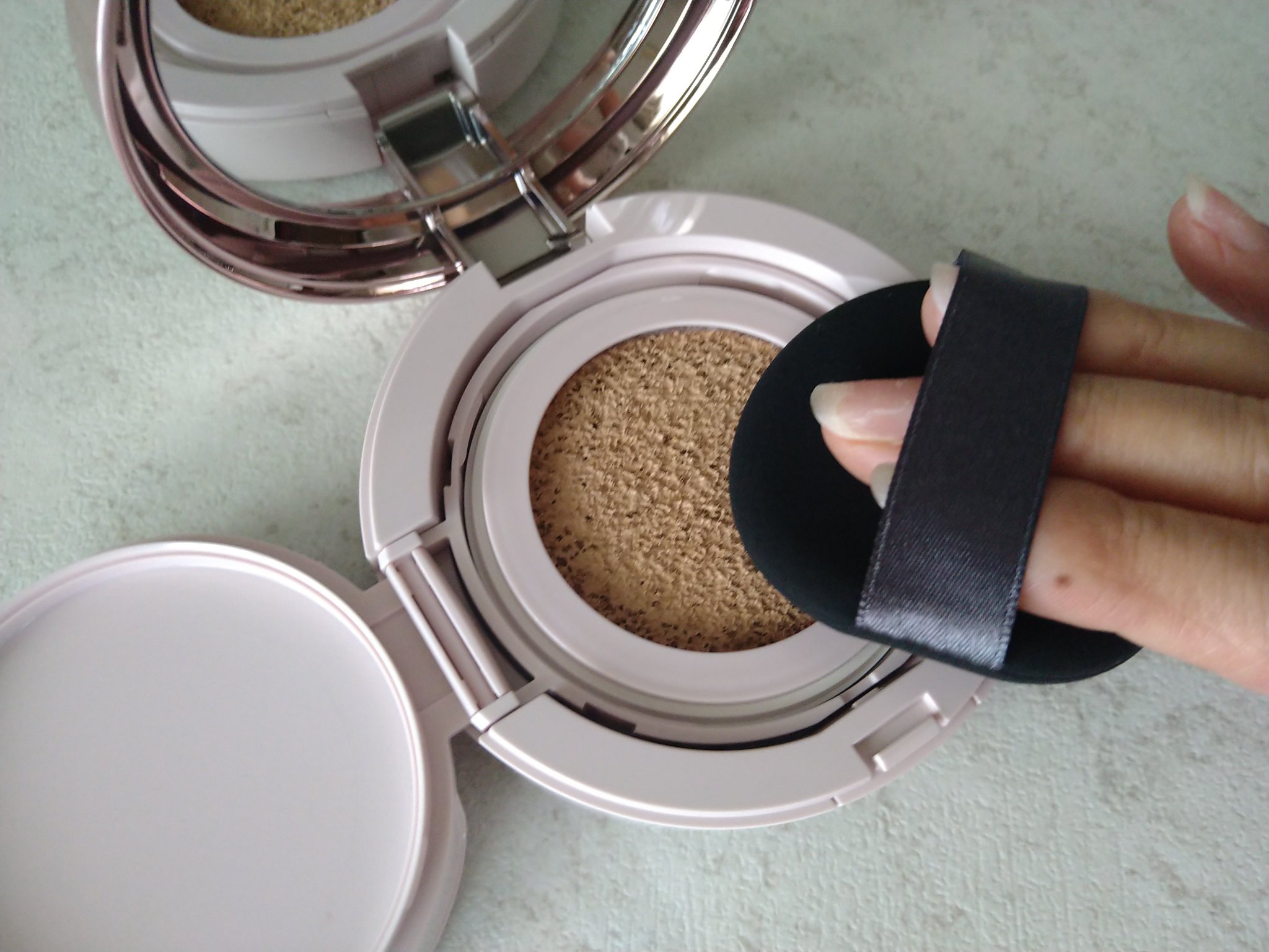 プリマヴィスタ グロウカバー クッション/プリマヴィスタ/クッションファンデーションを使ったクチコミ（2枚目）