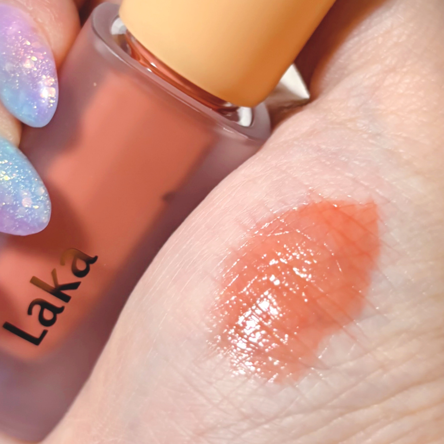 フルーティーグラムティント/Laka/リップティントを使ったクチコミ（3枚目）