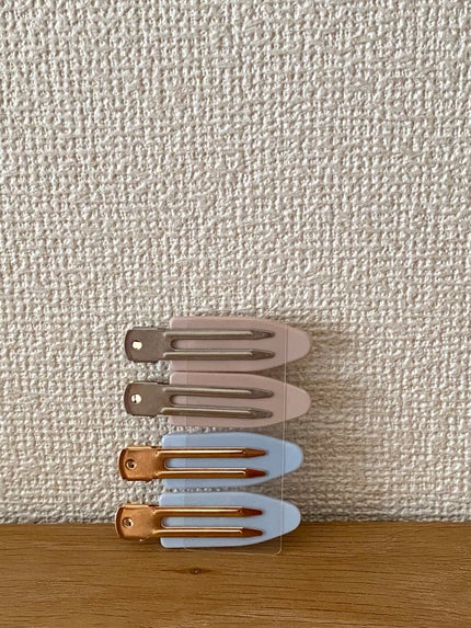 前髪クリップ/DAISO/ヘアアクセサリーを使ったクチコミ(4枚目)