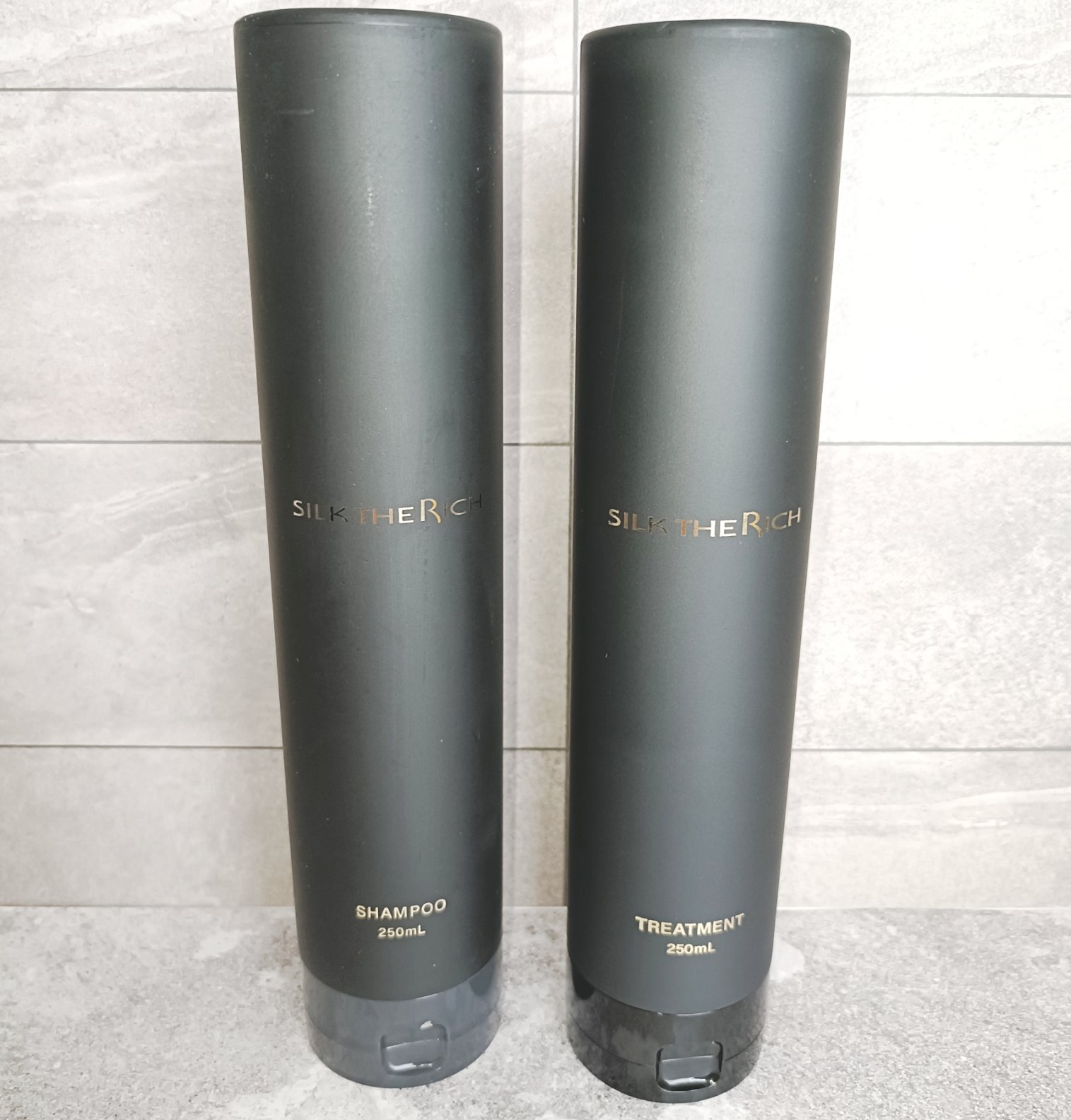 SILK THE RICH スカルプ&リペア シャンプー・トリートメント/SILK THE RICH/市販シャンプーを使ったクチコミ（1枚目）