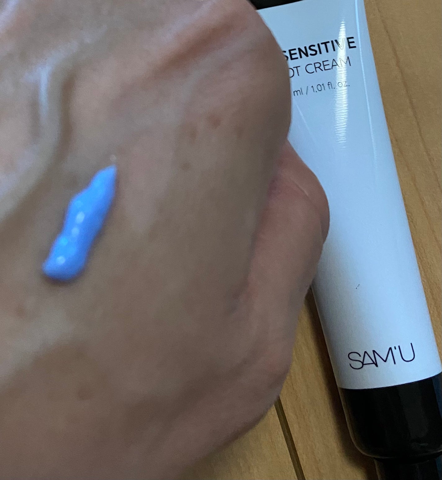 PHセンシティブスポットクリーム/SAM'U/フェイスクリームを使ったクチコミ(2枚目)