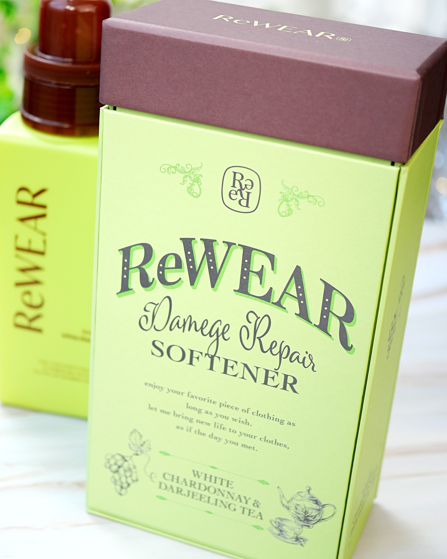 リウェア　再生柔軟剤　ホワイトシャルドネ＆ダージリンティー/ReWEAR/柔軟剤を使ったクチコミ（2枚目）