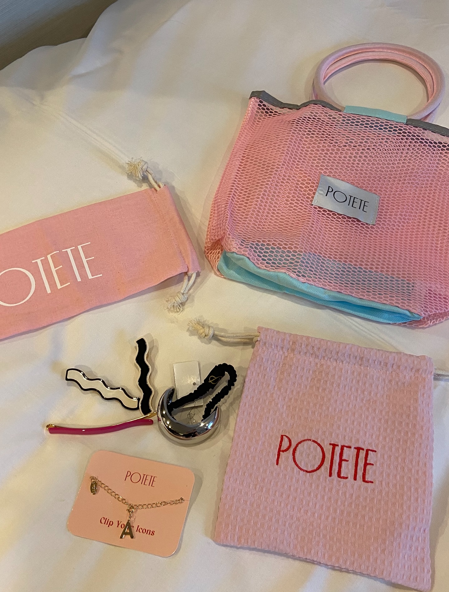 POTETE petit petit hair clip /POTETE/ヘアアクセサリーを使ったクチコミ（2枚目）