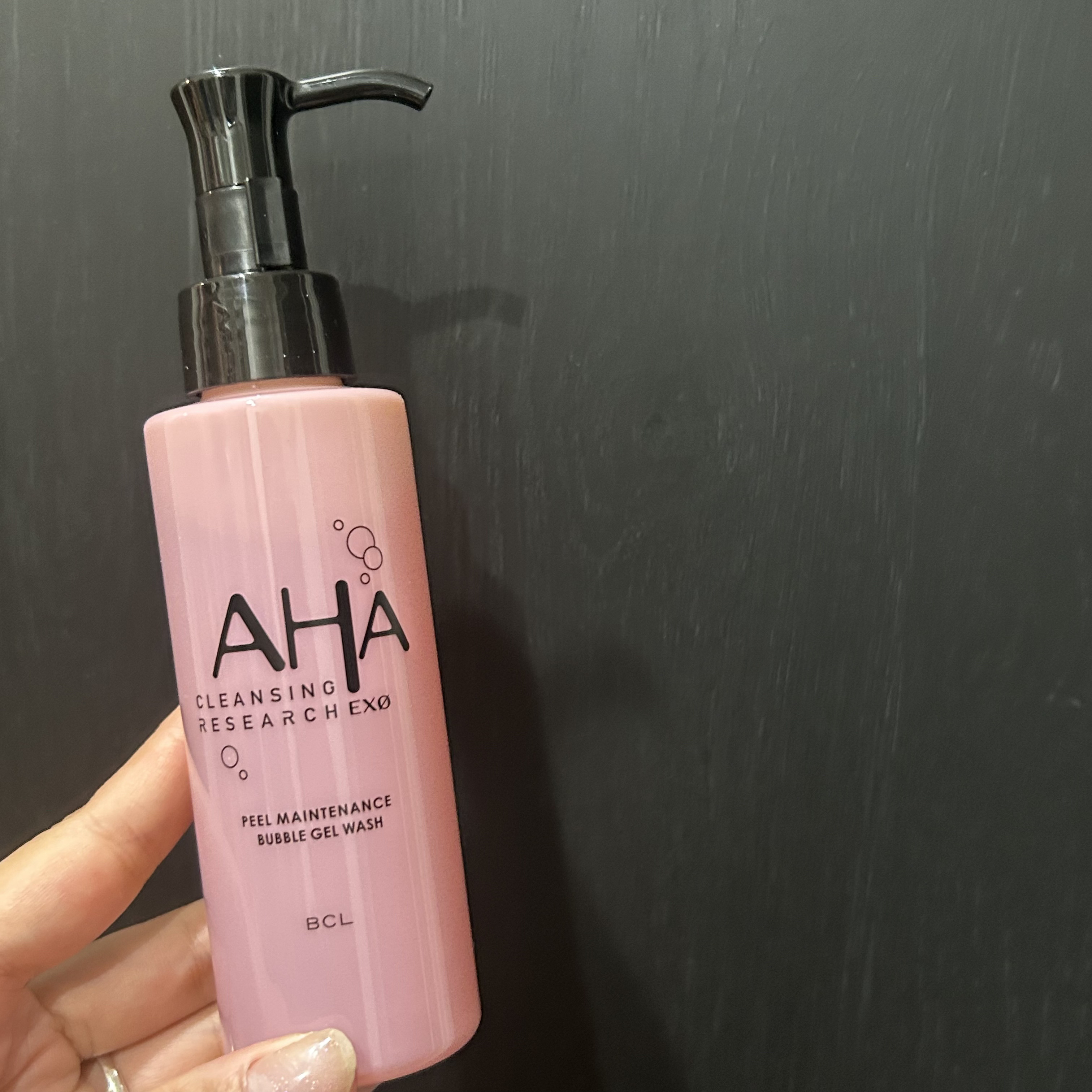 クレンジングリサーチ EXO　ピールメンテナンスバブルジェルウォッシュ/クレンジングリサーチ/その他洗顔料を使ったクチコミ（1枚目）