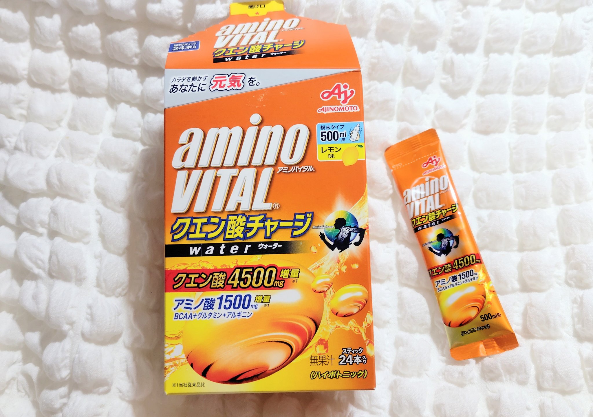 クエン酸チャージウォーター/アミノバイタル/その他ドリンクを使ったクチコミ（1枚目）