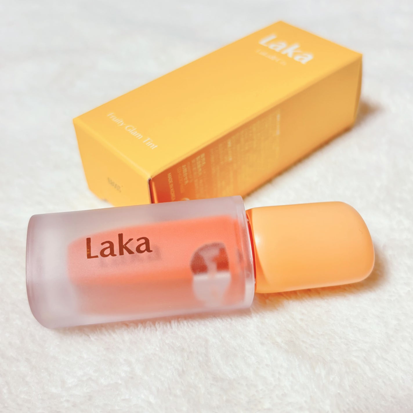 フルーティーグラムティント/Laka/リップティントを使ったクチコミ(1枚目)