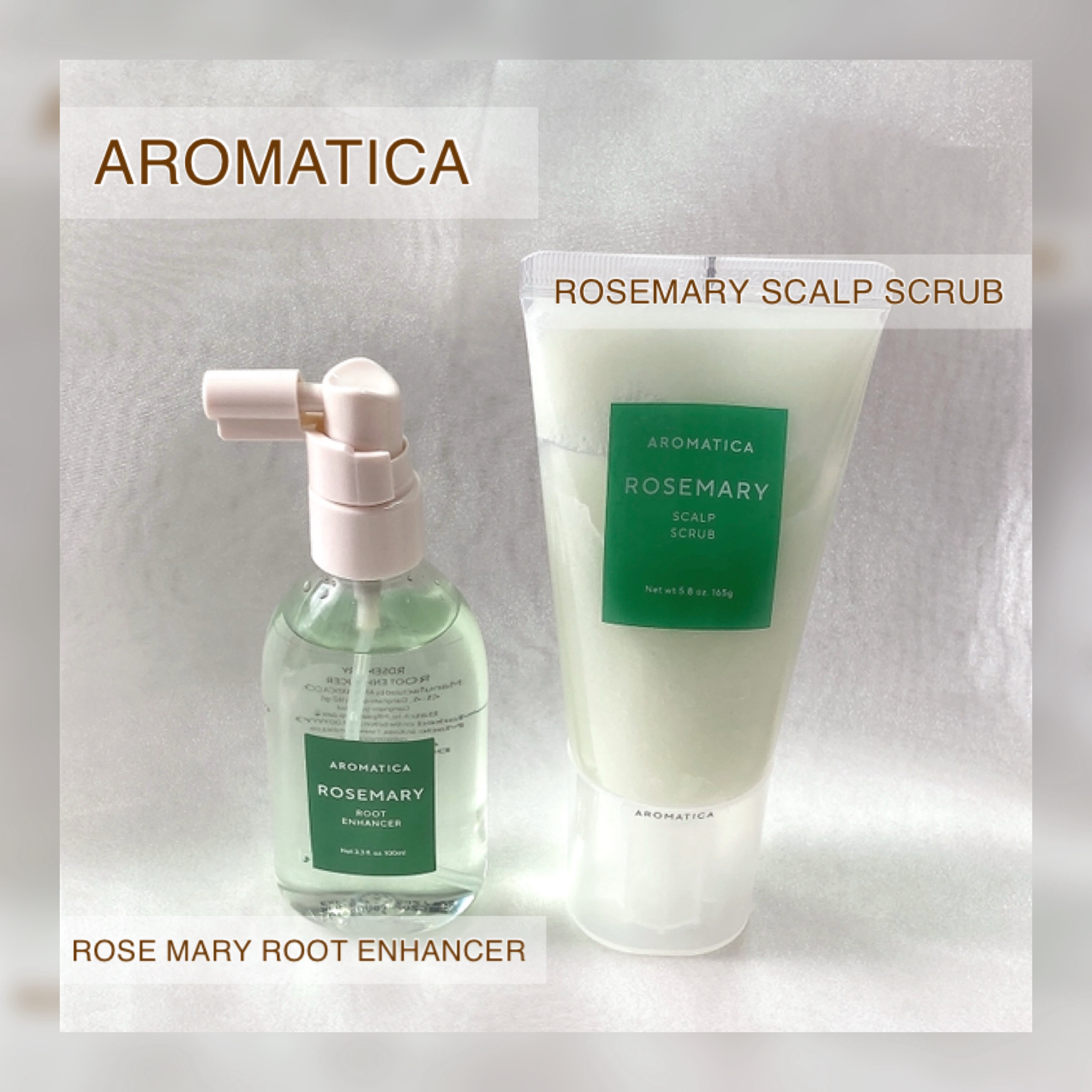 ローズマリー スカルプ スクラブ/AROMATICA/ヘッドスクラブを使ったクチコミ（2枚目）