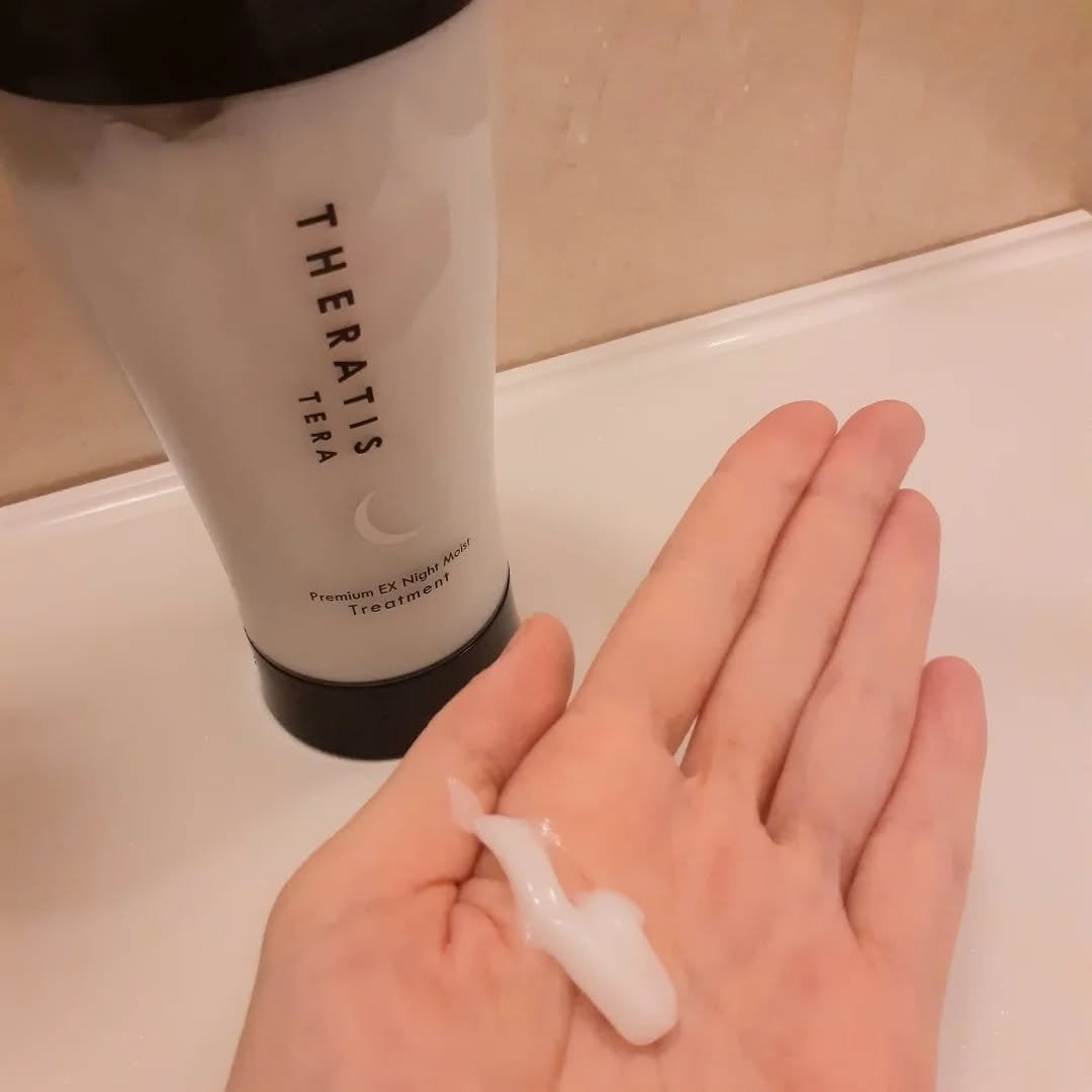 セラティス テラ プレミアム EX ナイト モイスト シャンプー/ヘアトリートメント/THERATIS/市販シャンプーを使ったクチコミ(4枚目)