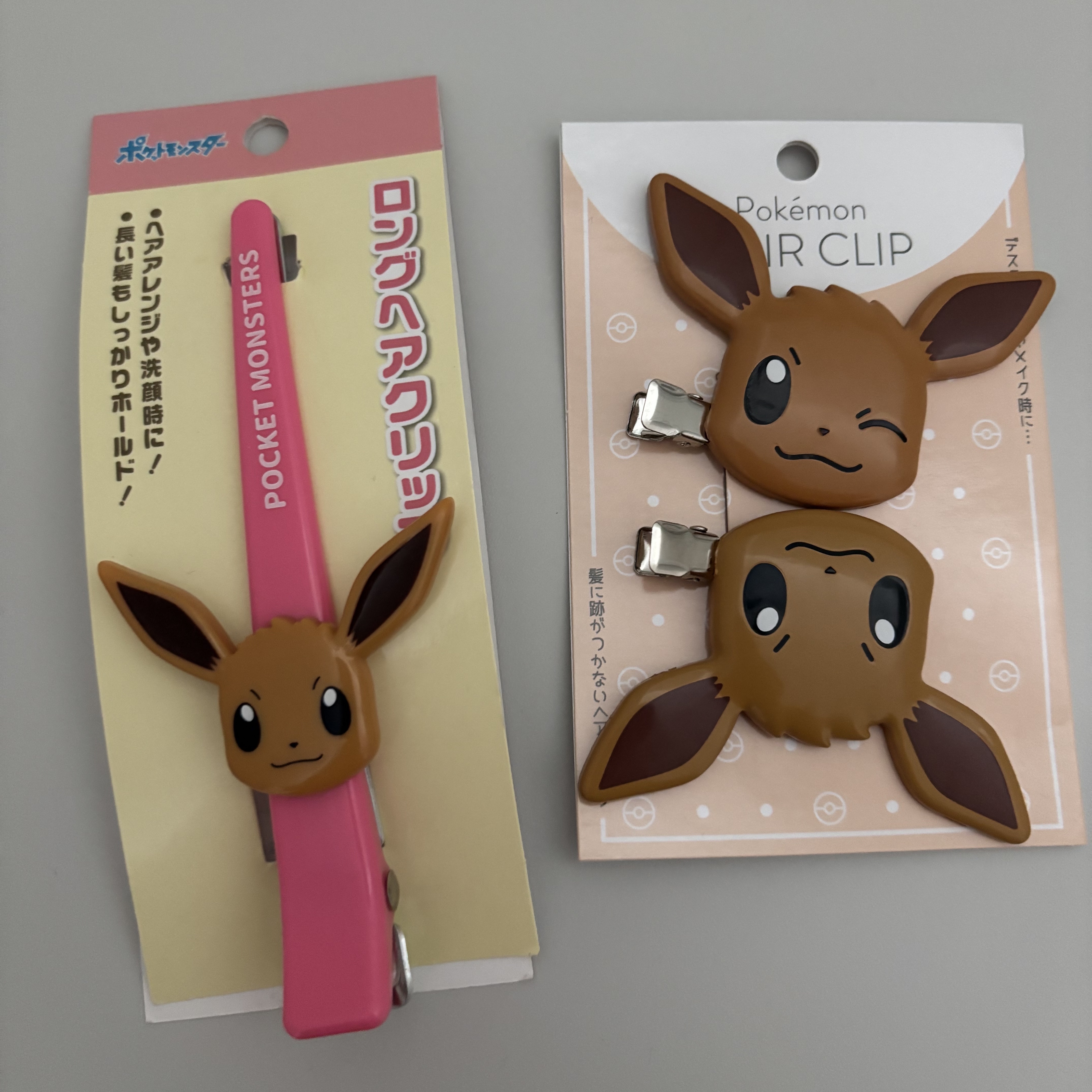 ヘアクリップ イーブイ/ポケモン/ヘアアクセサリーを使ったクチコミ（1枚目）
