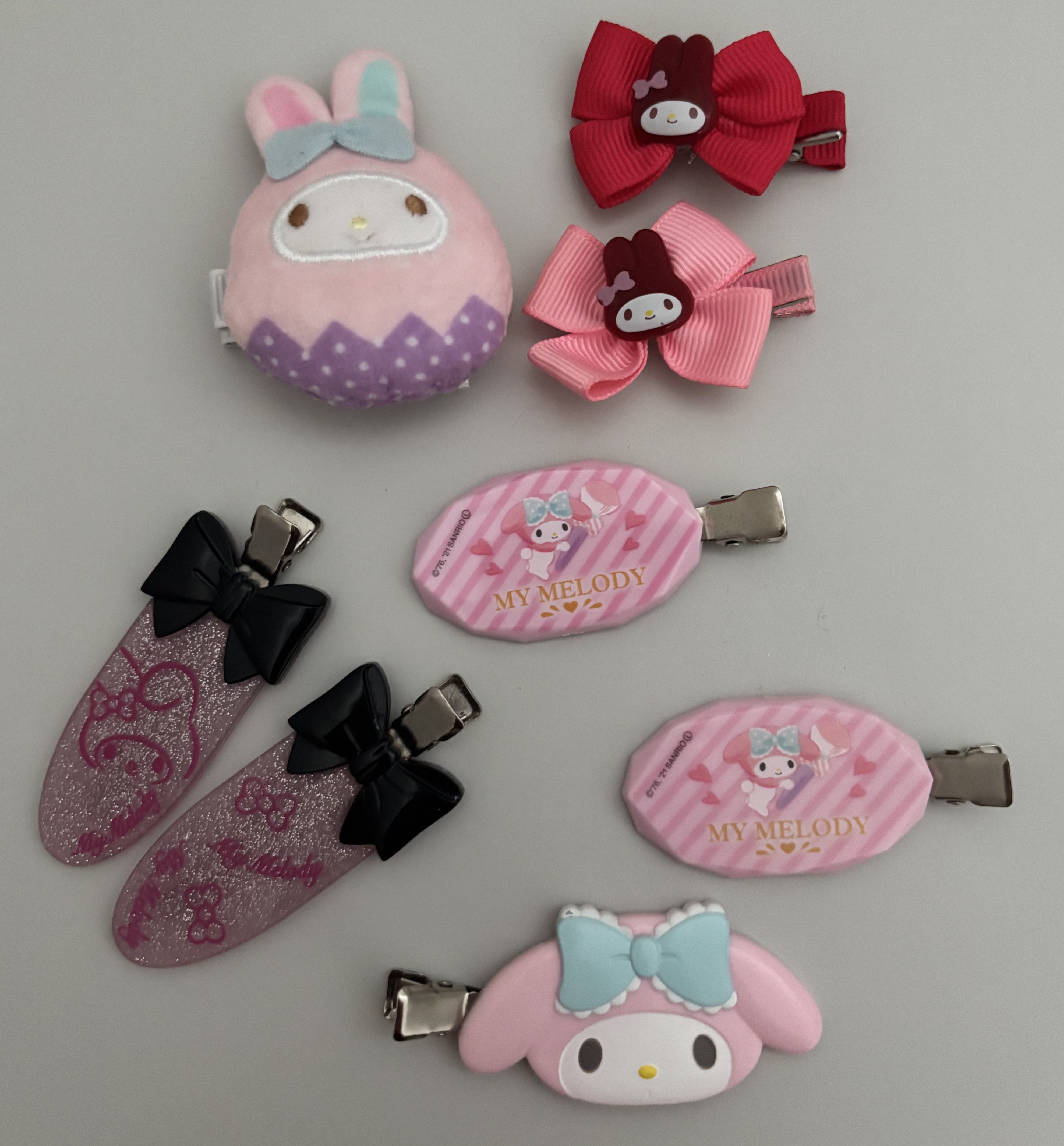 2個入り　ヘアクリップ/サンリオ/ヘアアクセサリーを使ったクチコミ（1枚目）