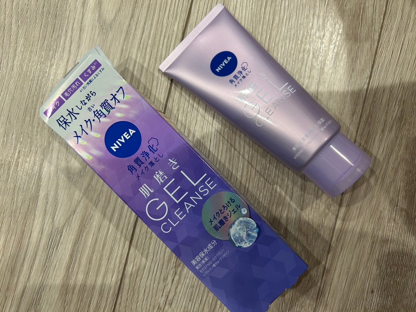 ニベア 肌磨きジェルクレンズ/ニベア/クレンジングジェルを使ったクチコミ(1枚目)