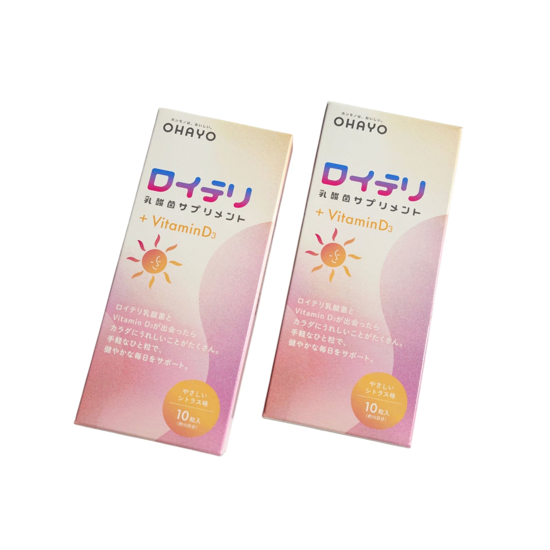 ロイテリ 乳酸菌サプリメント＋VitaminD3/オハヨー乳業/健康サプリメントを使ったクチコミ（1枚目）