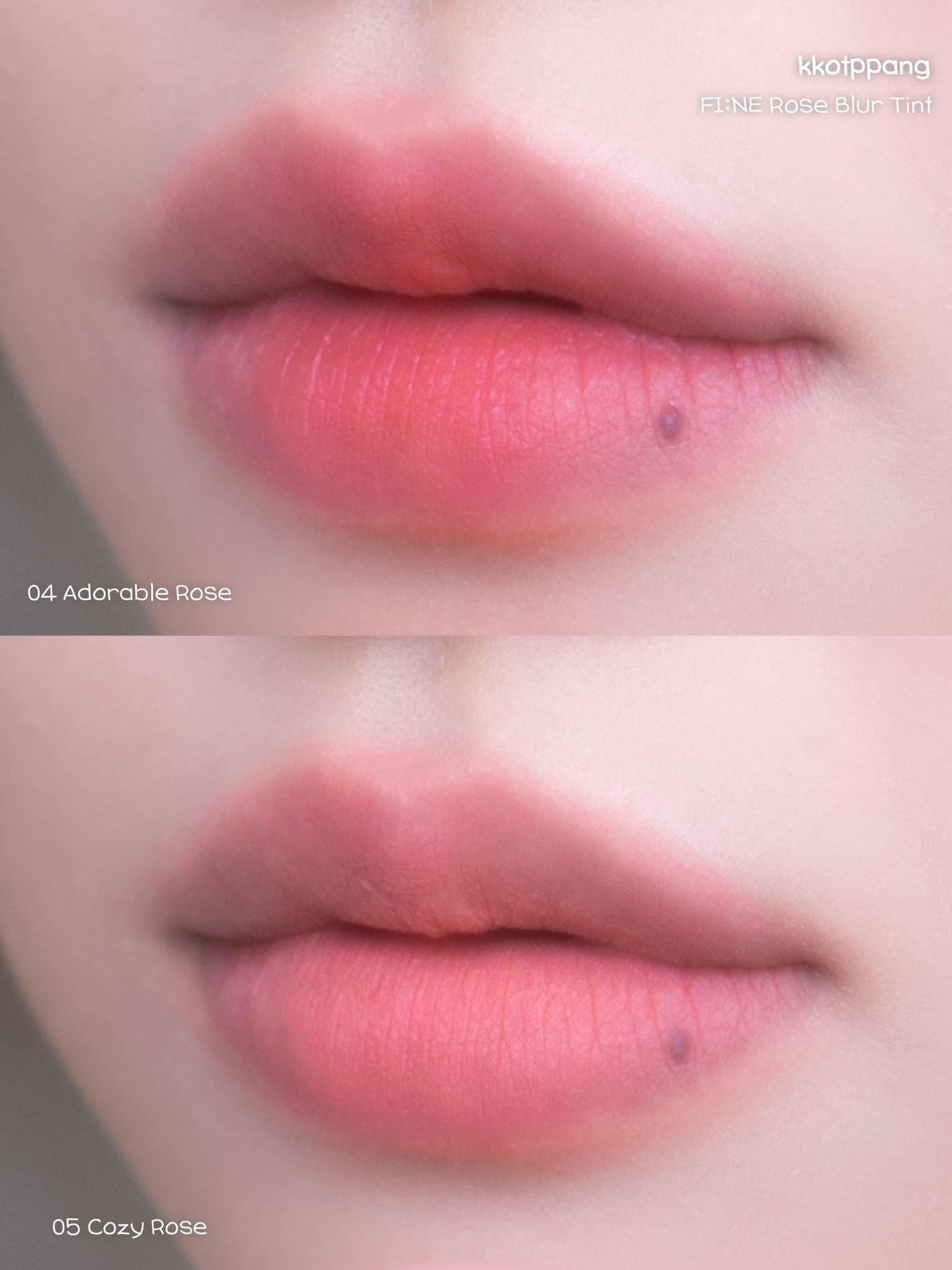 ピネローズブラーティント/kkotppang/リップティントを使ったクチコミ(6枚目)