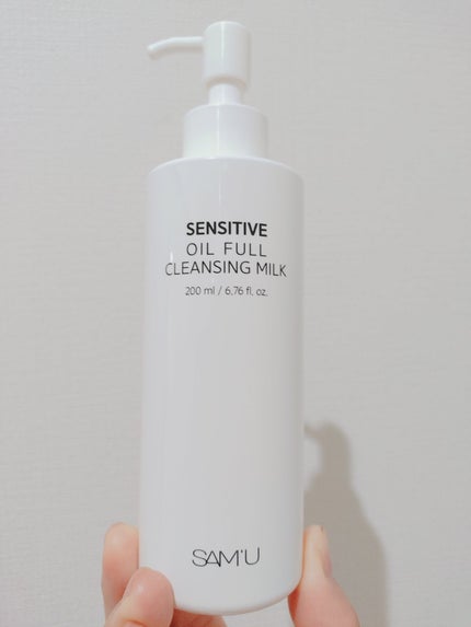 センシティブオイルフルクレンジングミルク/SAM'U/ミルククレンジングを使ったクチコミ(1枚目)