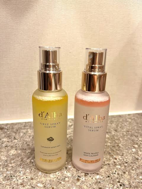 ダルバ ホワイトトリュフファーストスプレーセラム/ダルバ/ミスト状化粧水を使ったクチコミ（1枚目）