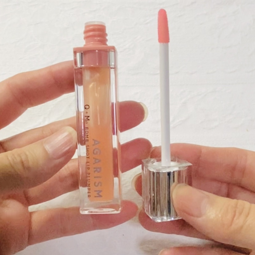 キューミ―ボムショットリッププランパー/AGARISM/リッププランパーを使ったクチコミ（2枚目）