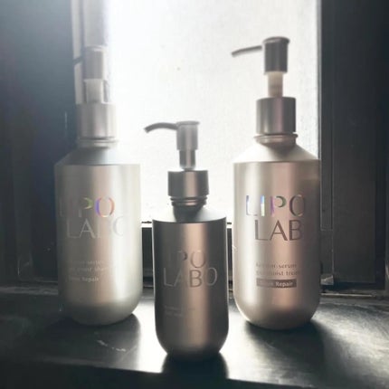 リポ ラボ ケラチンセラム ジェルモイスト シャンプー /トリートメントスリークリペア*/LIPO LABO/市販シャンプーを使ったクチコミ(1枚目)