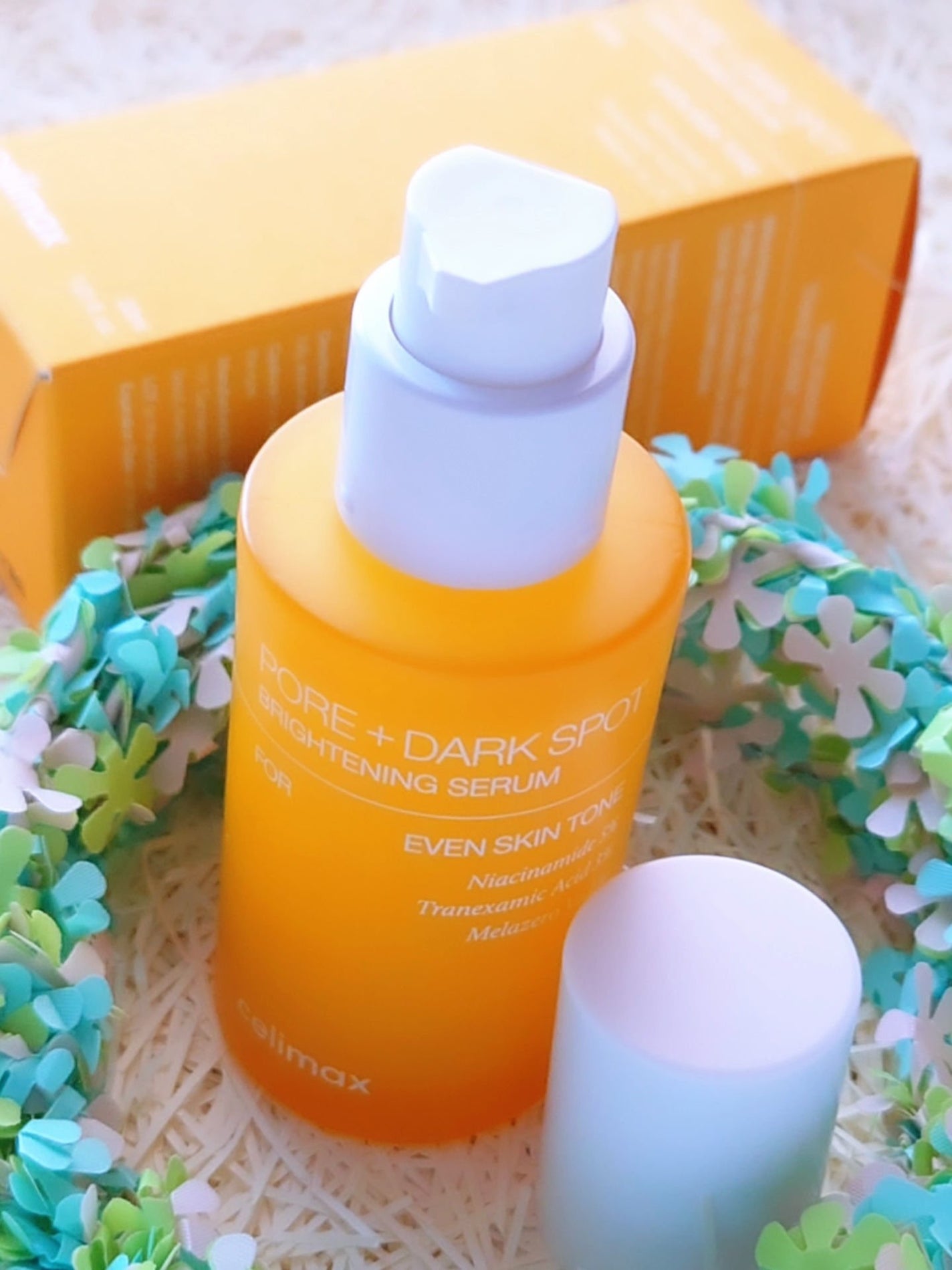 ポア ブライトニング シミケアセラム/celimax/美容液を使ったクチコミ(3枚目)