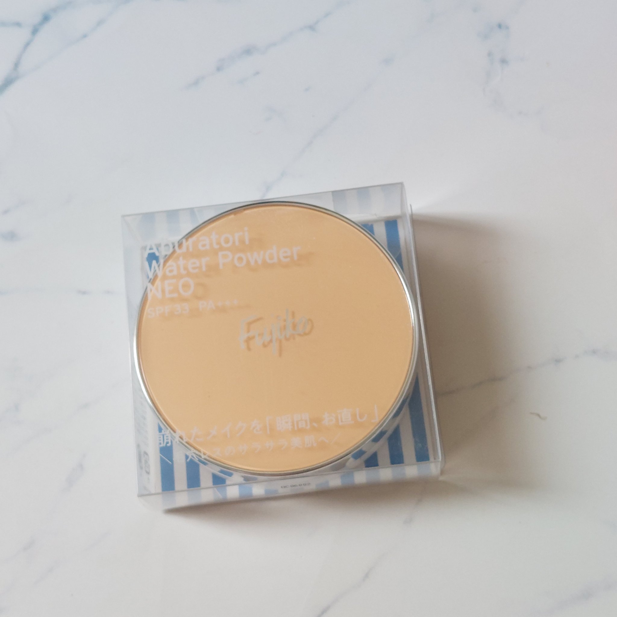 あぶらとりウォーターパウダーNEO/Fujiko/日焼け止めパウダーを使ったクチコミ（1枚目）