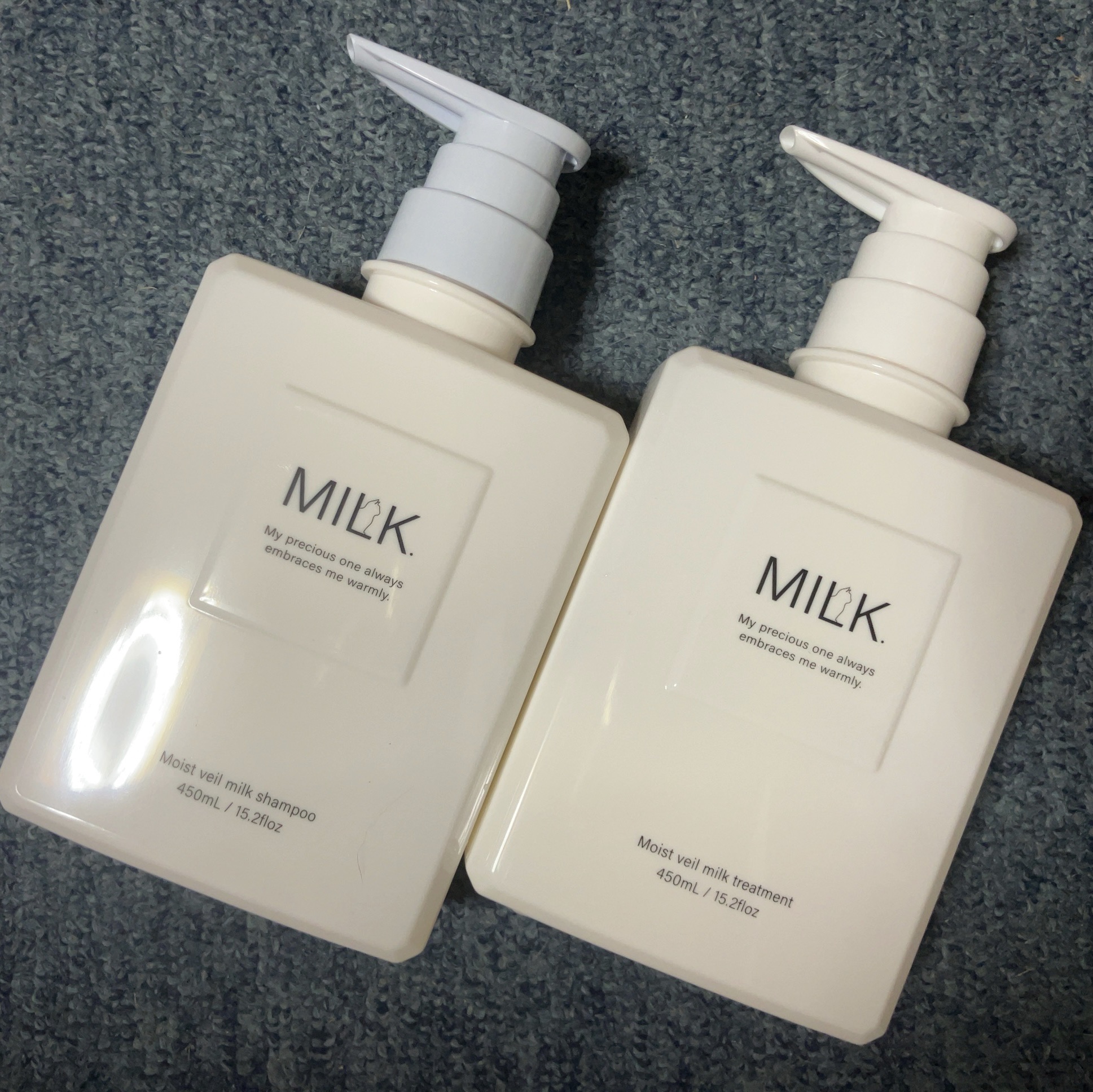 モイストヴェール シャンプー/トリートメント＜無香料＞/MILK./市販シャンプーを使ったクチコミ（1枚目）