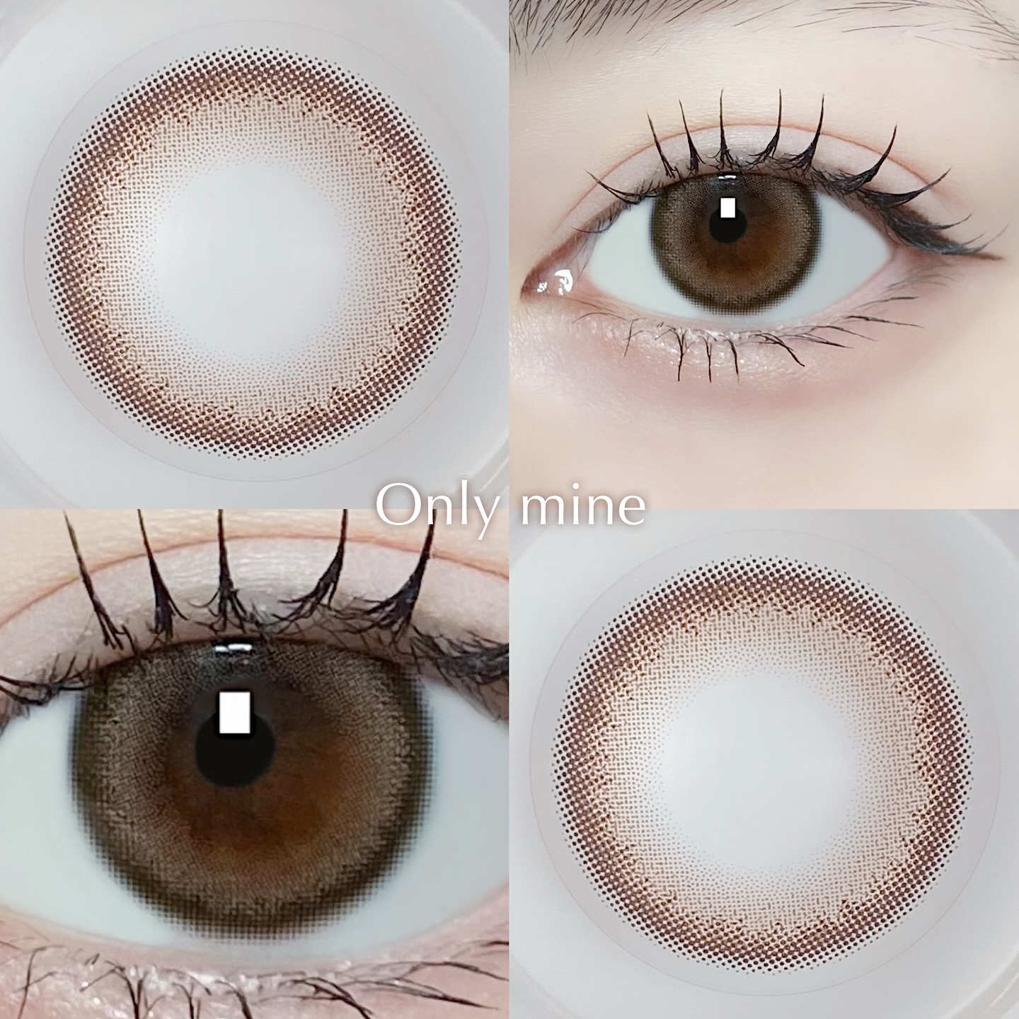 melotte 1day/melotte/ワンデー（１DAY）カラコンを使ったクチコミ（3枚目）