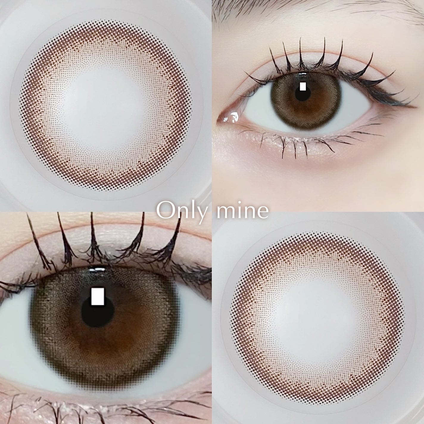 melotte 1day/melotte/ワンデー(1DAY)カラコンを使ったクチコミ(3枚目)