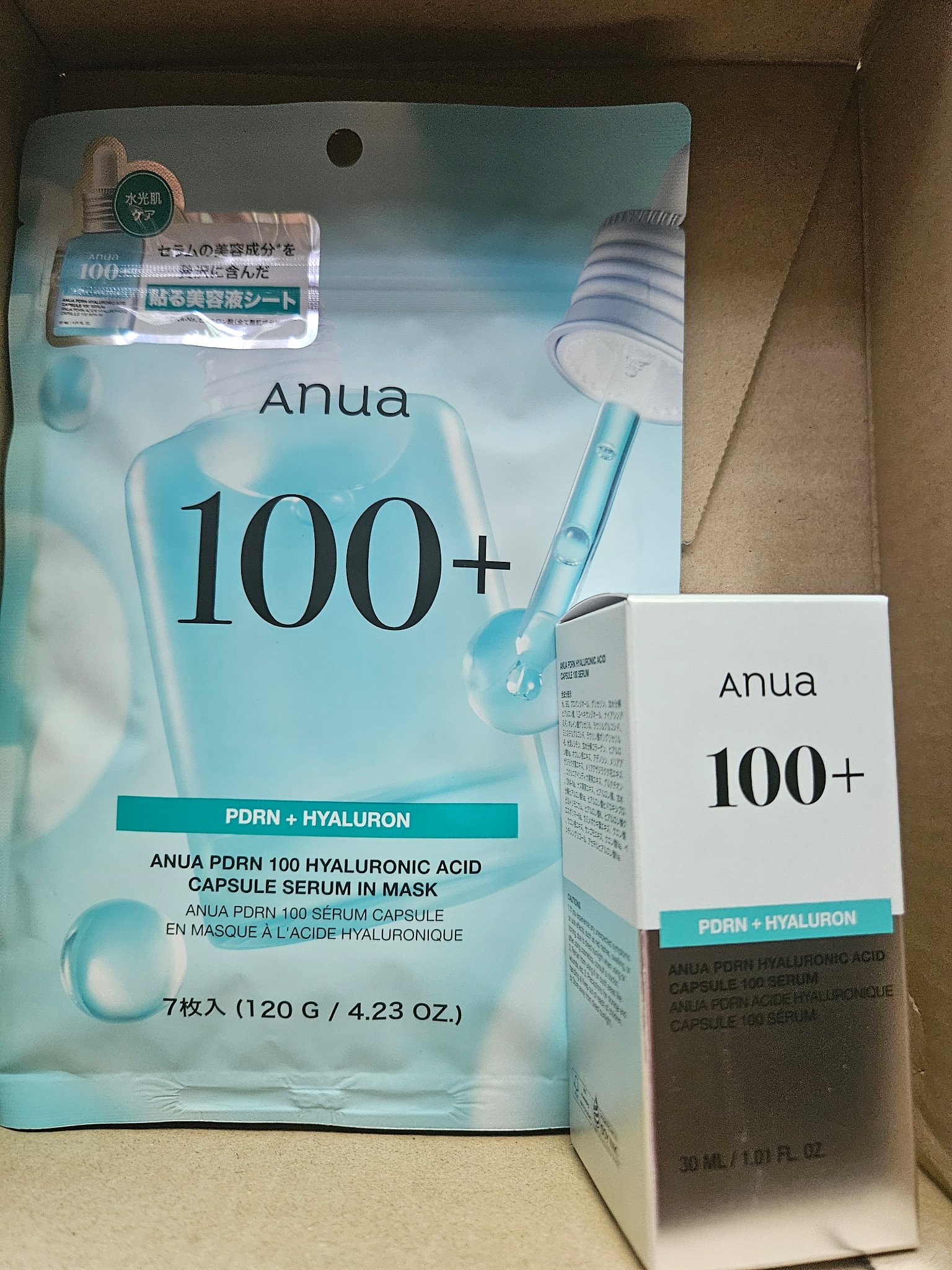 PDRNヒアルロン酸カプセル100セラム/Anua/美容液を使ったクチコミ（1枚目）